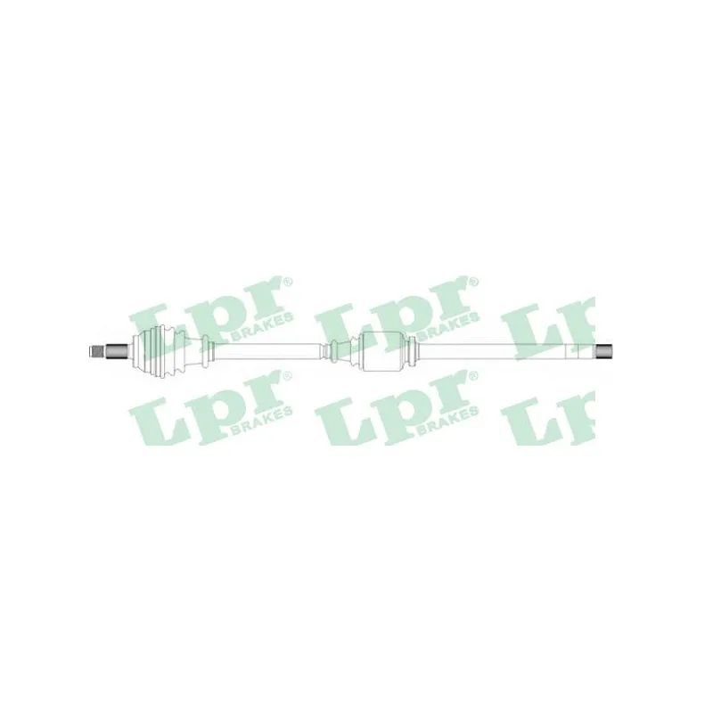 Arbre de transmission LPR DS39143