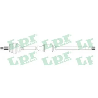 Arbre de transmission LPR DS39147