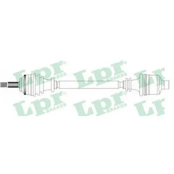 Arbre de transmission LPR DS39152