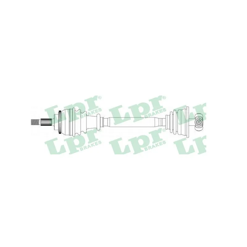 Arbre de transmission LPR DS39174