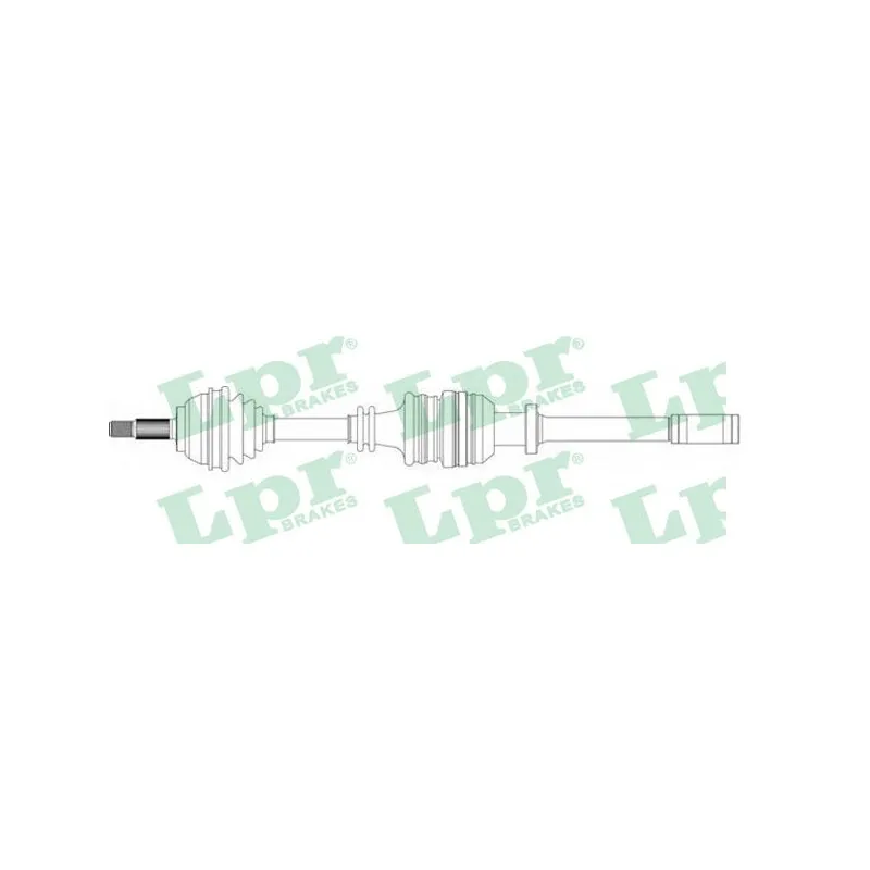 Arbre de transmission LPR DS39217