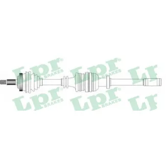 Arbre de transmission LPR DS39219
