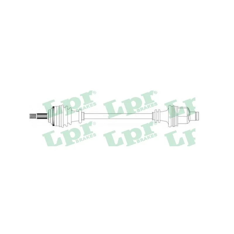 Arbre de transmission LPR DS39223