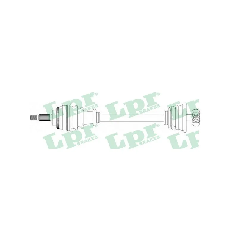 Arbre de transmission LPR DS39240