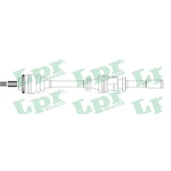 Arbre de transmission LPR DS39245