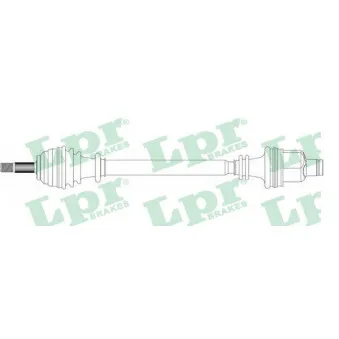 Arbre de transmission LPR DS39248
