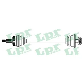 Arbre de transmission LPR DS39254