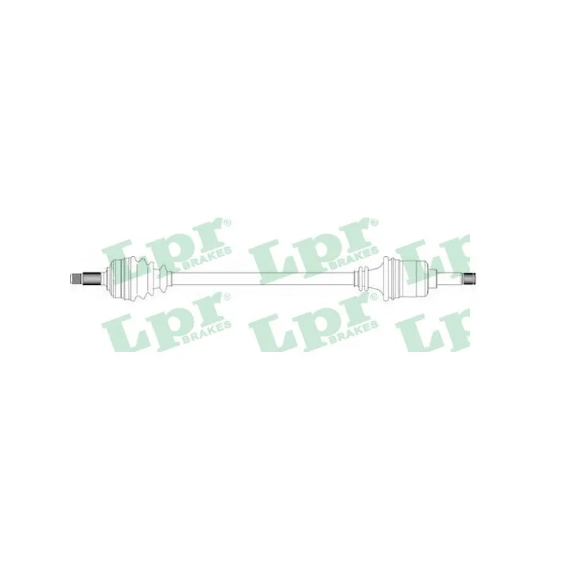 Arbre de transmission LPR DS40004