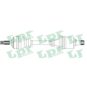 Arbre de transmission LPR DS40007