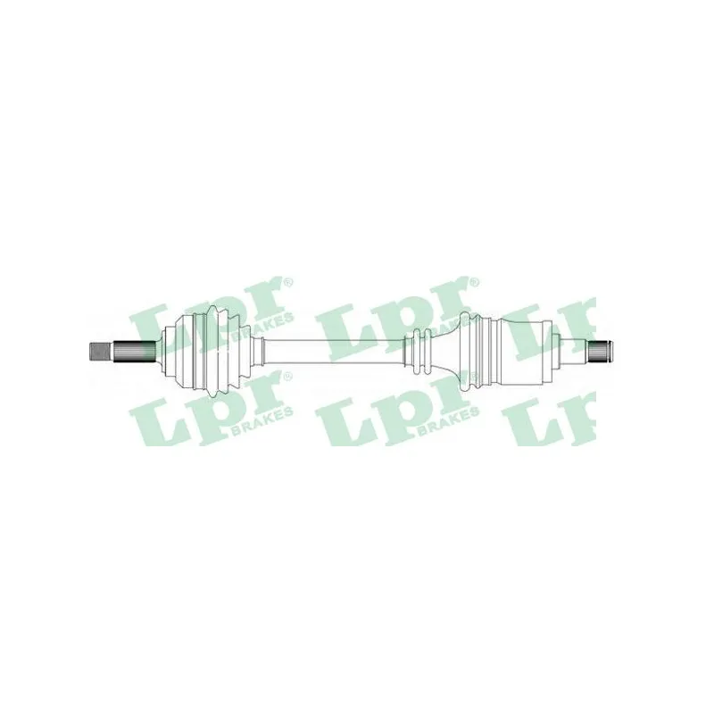 Arbre de transmission LPR DS43003