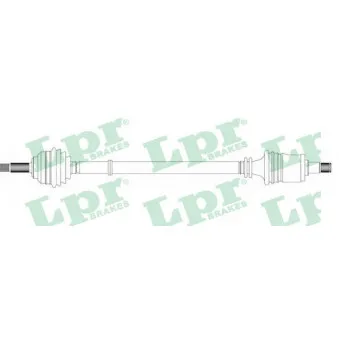 Arbre de transmission LPR DS43004