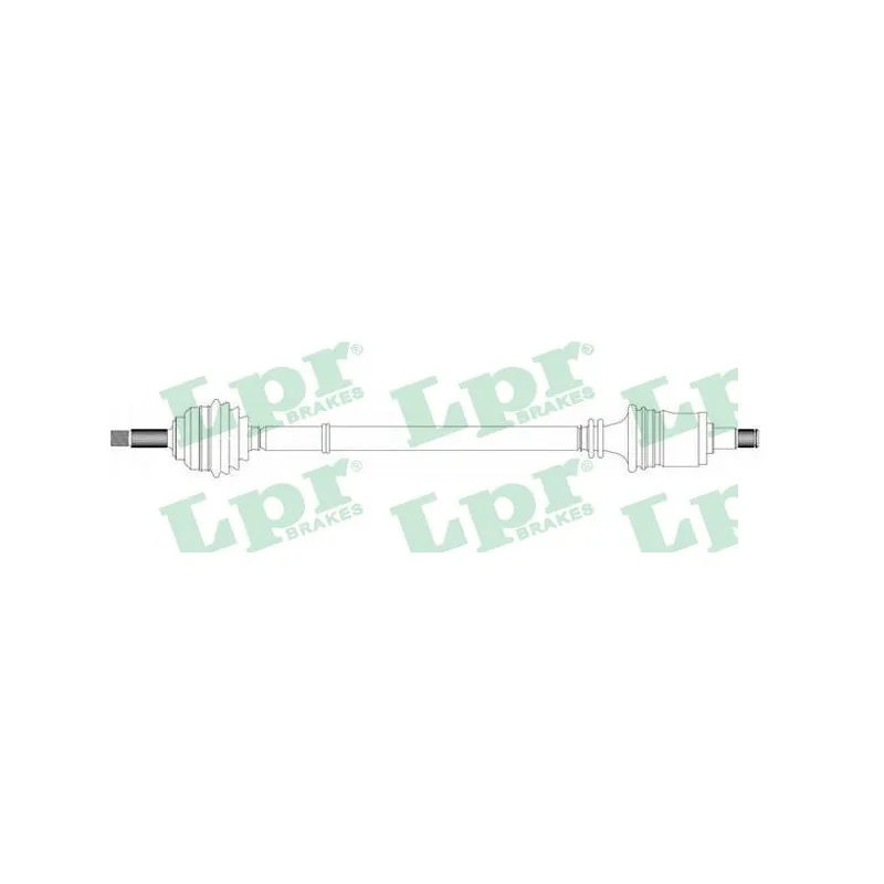 Arbre de transmission LPR DS43004