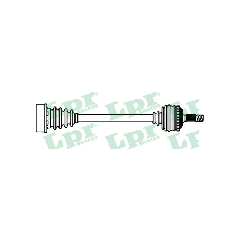 Arbre de transmission LPR DS43014