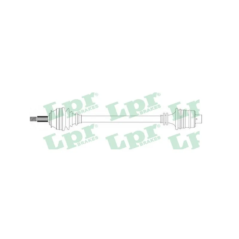 Arbre de transmission LPR DS49006