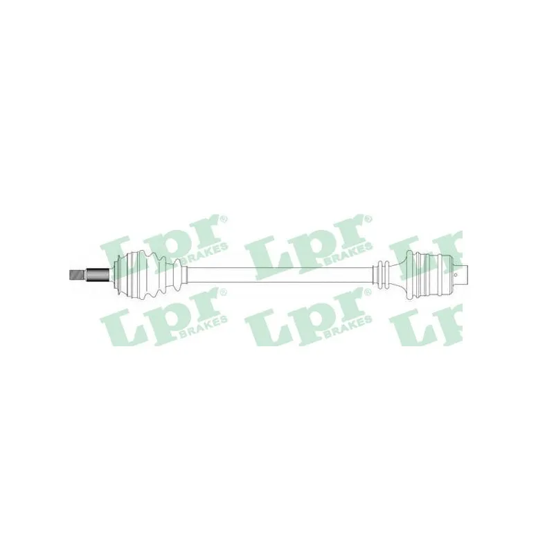 Arbre de transmission LPR DS49008