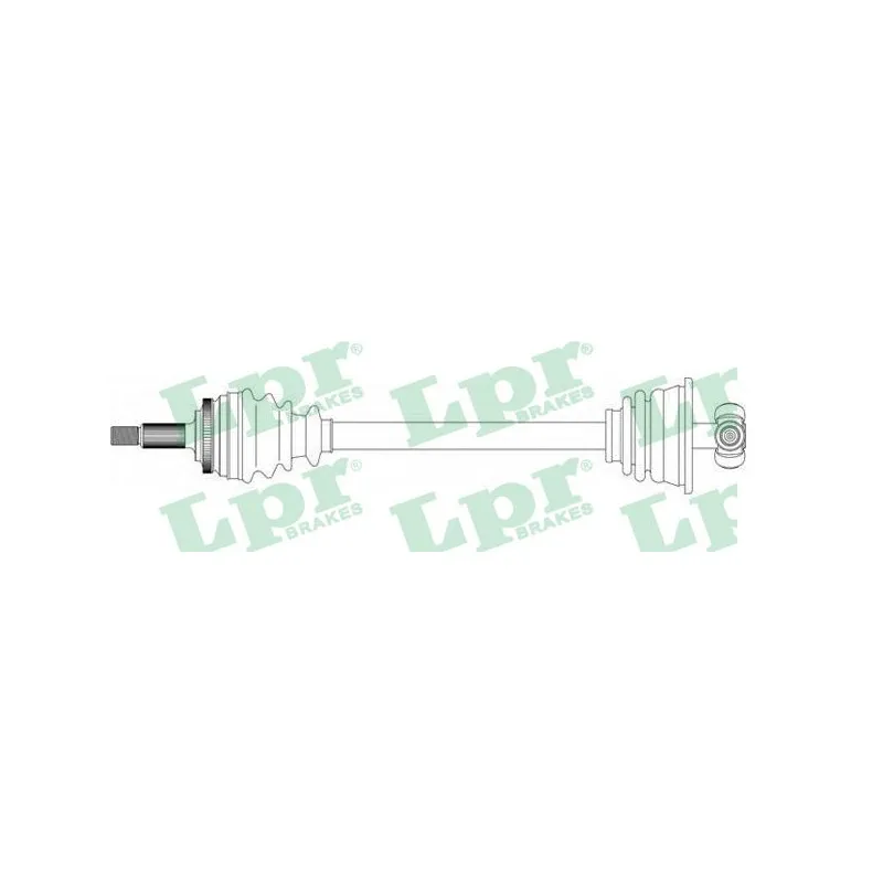 Arbre de transmission LPR DS49009