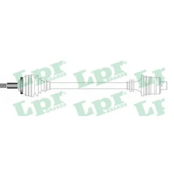 Arbre de transmission LPR DS49012