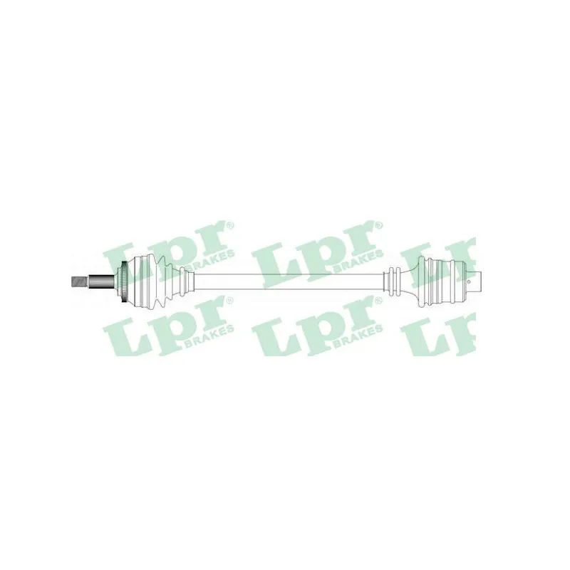 Arbre de transmission LPR DS49012