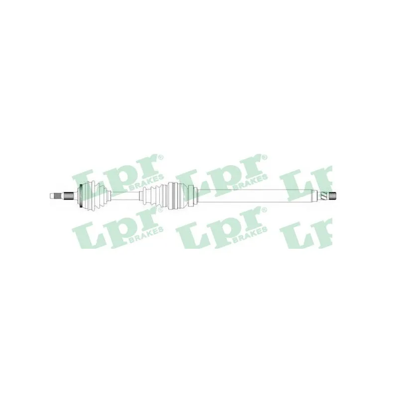 Arbre de transmission LPR DS49016