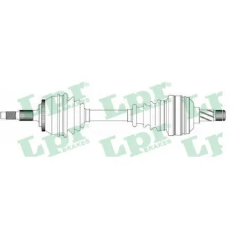 Arbre de transmission LPR DS49019