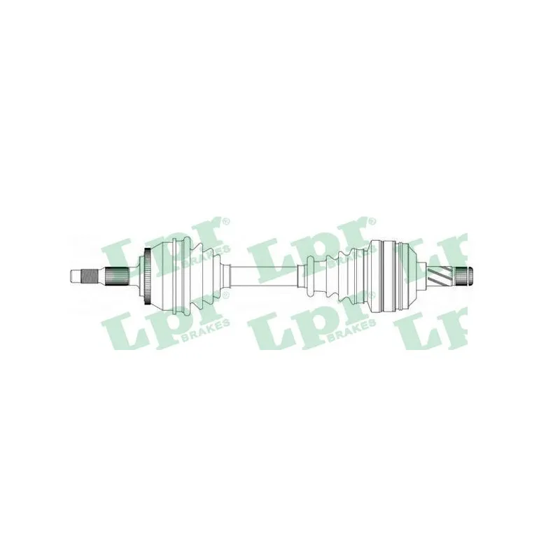 Arbre de transmission LPR DS49019