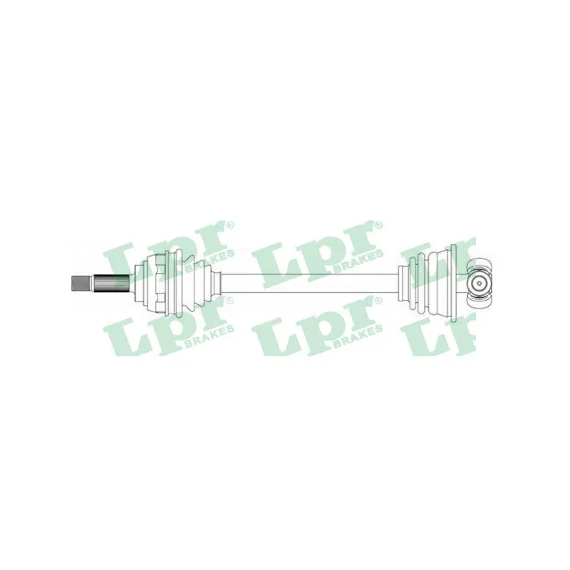 Arbre de transmission LPR DS49022
