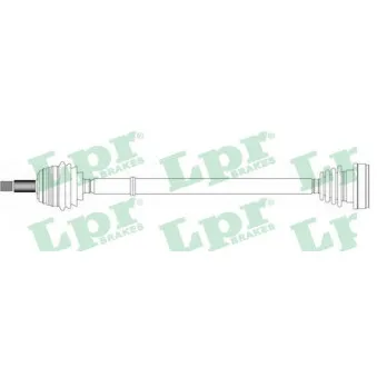 Arbre de transmission LPR DS51006