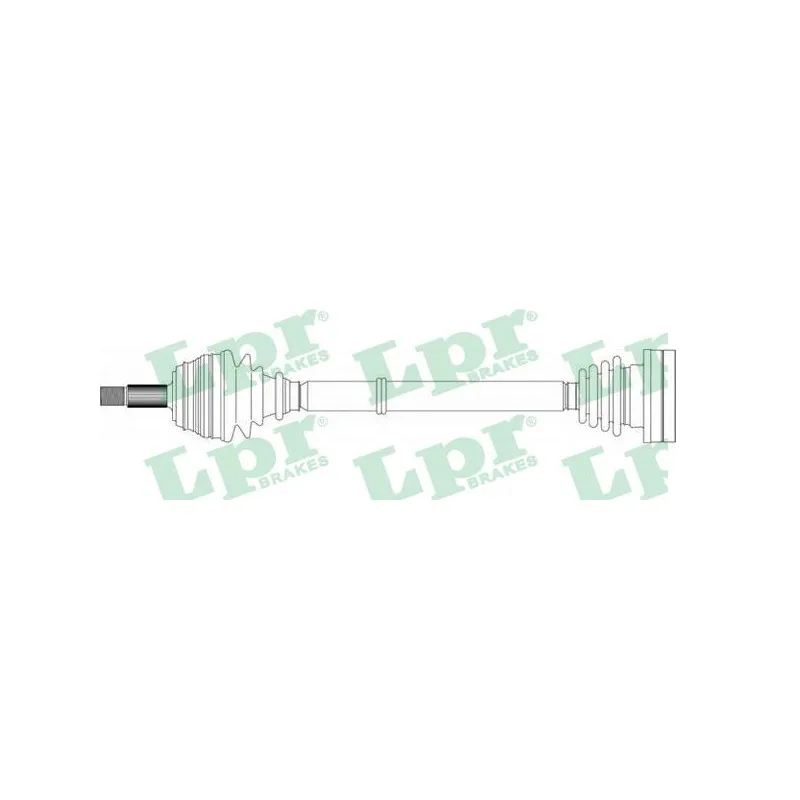Arbre de transmission LPR DS51018