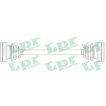 Arbre de transmission LPR DS51024