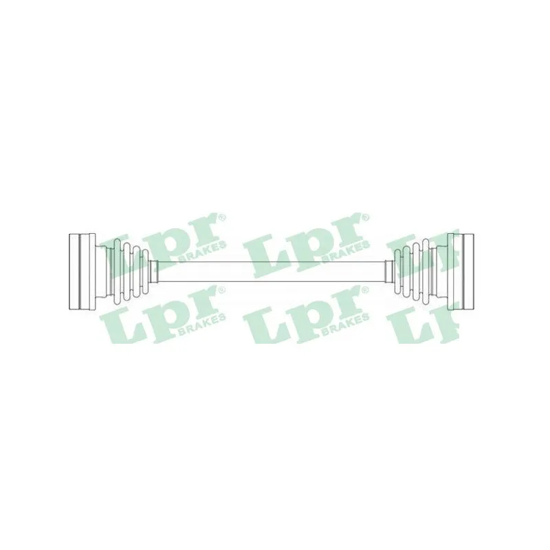 Arbre de transmission LPR DS51024