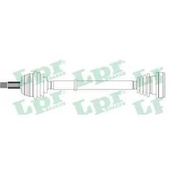 Arbre de transmission LPR DS51028