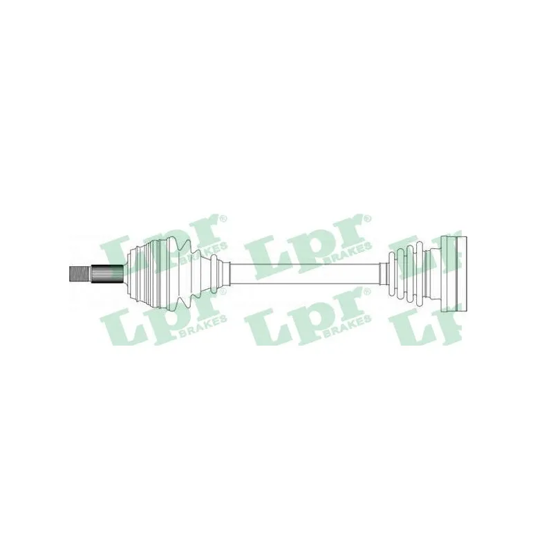 Arbre de transmission LPR DS51031