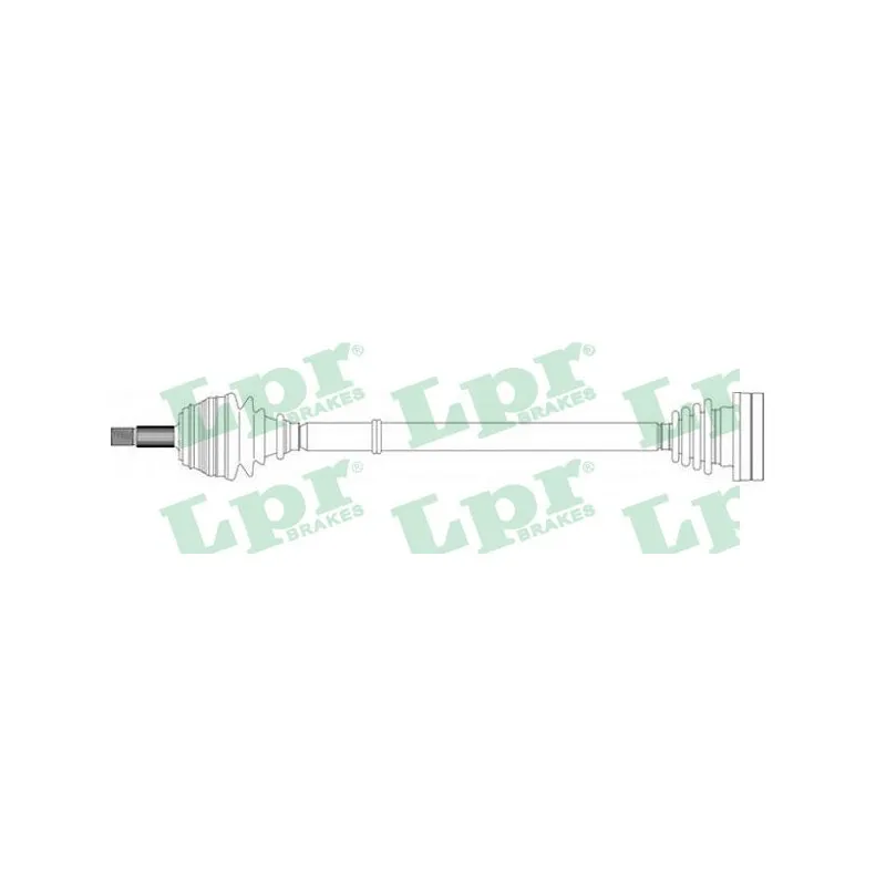 Arbre de transmission LPR DS51033