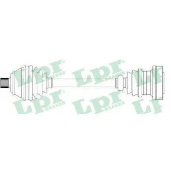 Arbre de transmission LPR DS51034