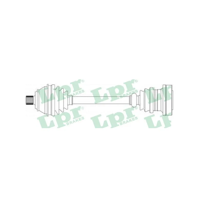 Arbre de transmission LPR DS51034