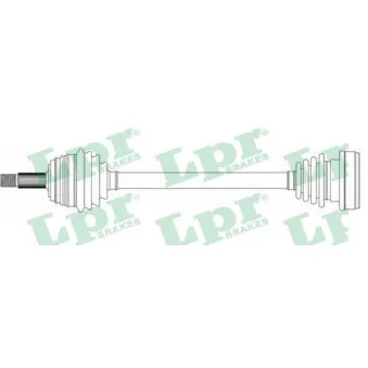Arbre de transmission LPR DS51037