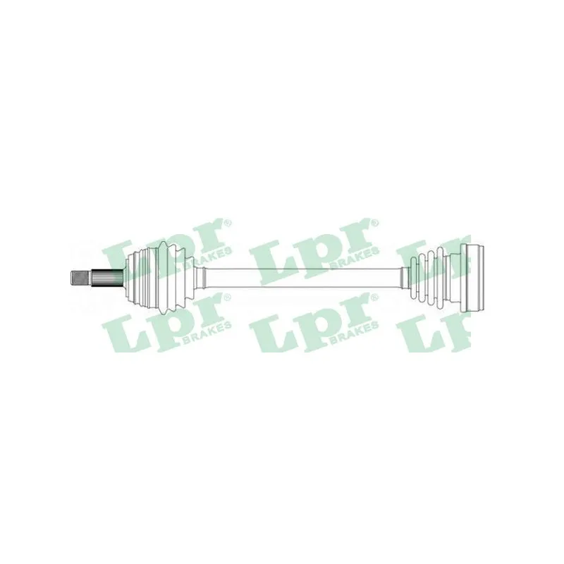 Arbre de transmission LPR DS51037