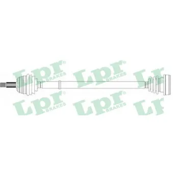 Arbre de transmission LPR PNG70718