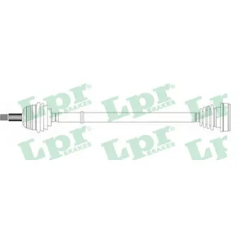 Arbre de transmission LPR DS51041