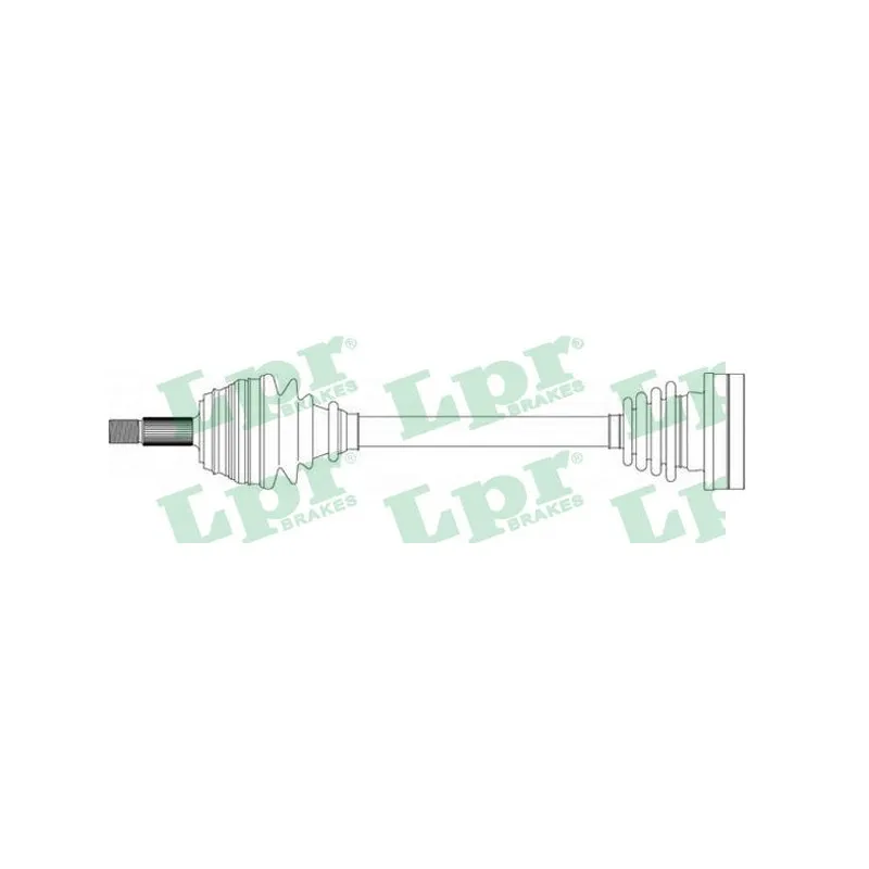Arbre de transmission LPR DS51042