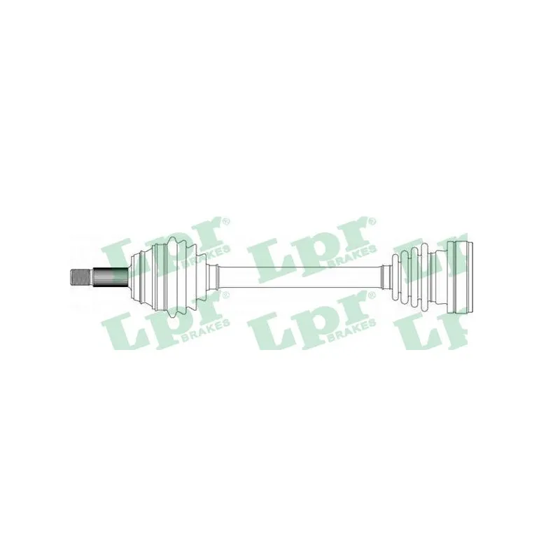 Arbre de transmission LPR DS51050