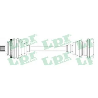 Arbre de transmission LPR DS51052