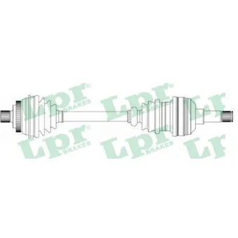 Arbre de transmission LPR DS51061