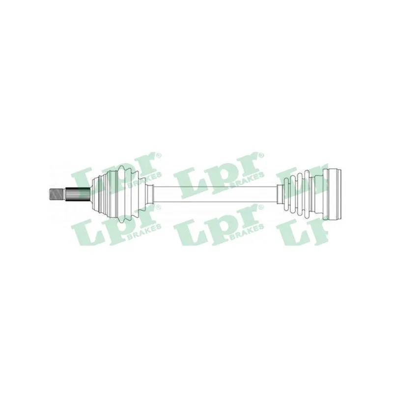 Arbre de transmission LPR DS51063
