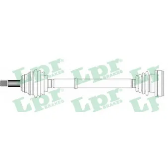 Arbre de transmission LPR DS51064