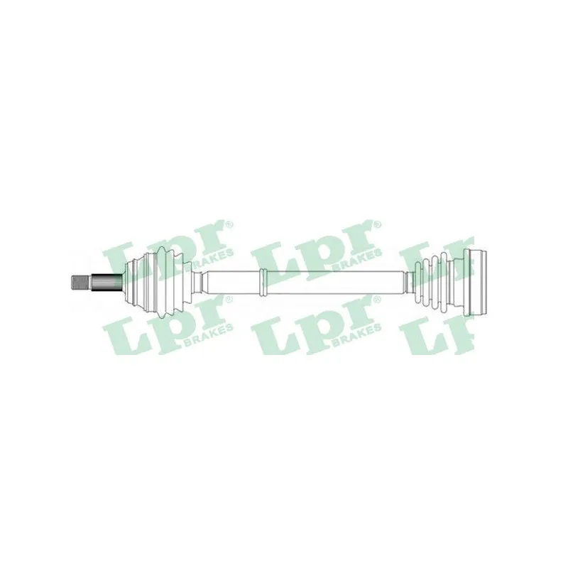 Arbre de transmission LPR DS51064