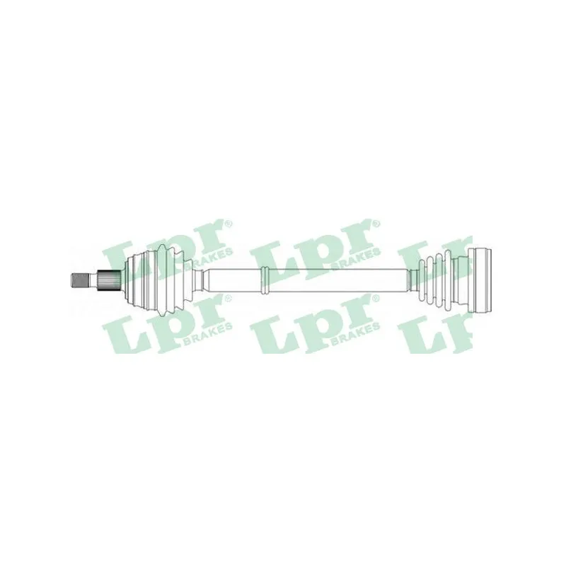 Arbre de transmission LPR DS51066