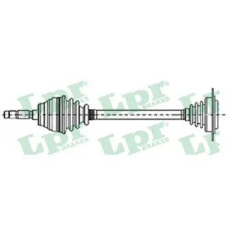 Arbre de transmission LPR DS51068