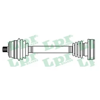 Arbre de transmission LPR DS51078