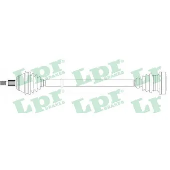 Arbre de transmission LPR DS51080